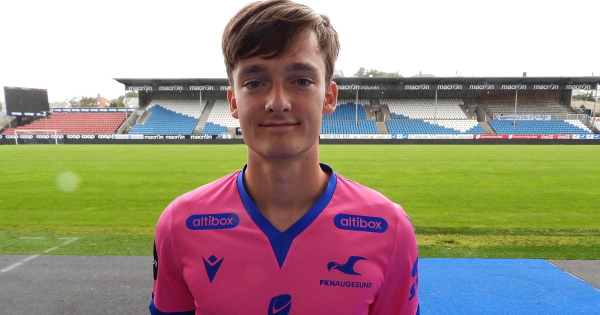 Oskar Snorre signerte / Haugesund